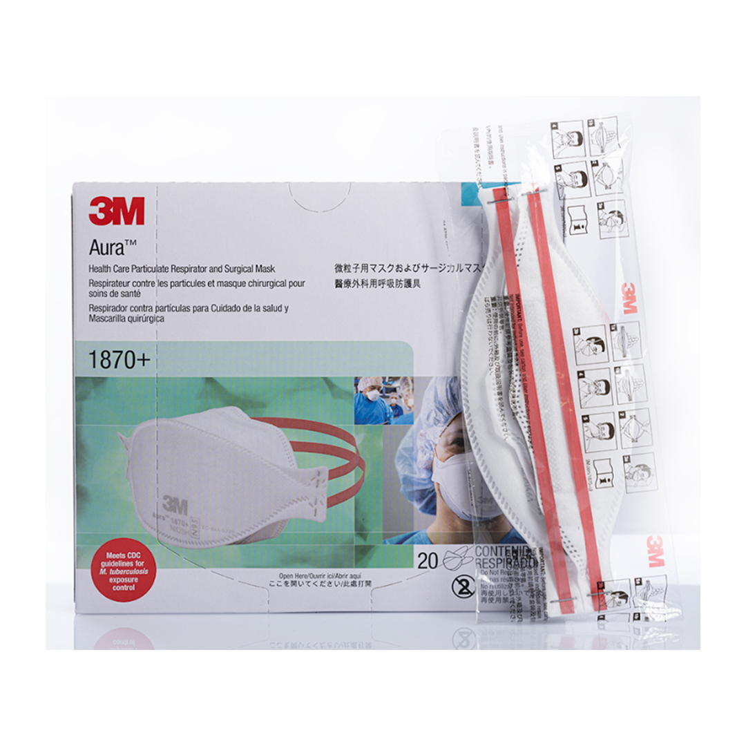 3M 1870+ Aura™ Cərrahi N95 Respiratoru